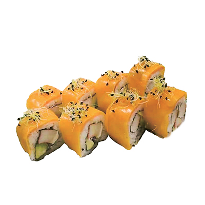 Queso cheddar rollo