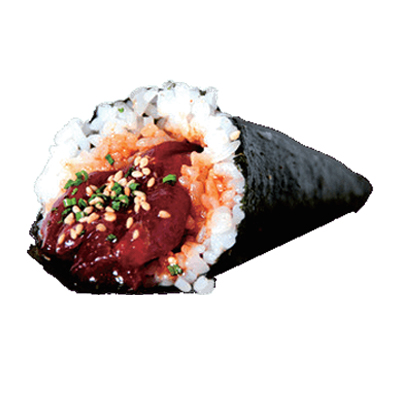 Temaki atún spicy