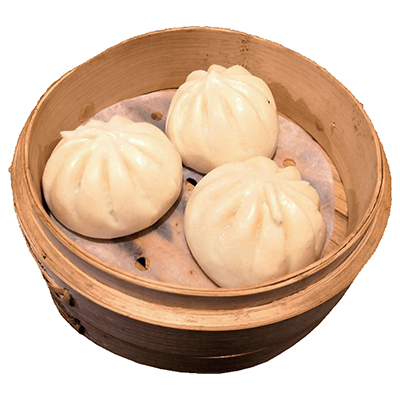 Siau long bao al vapor